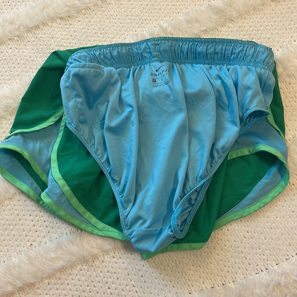 Nike dri fit shorts green blue medium M - Picture 8 of 12